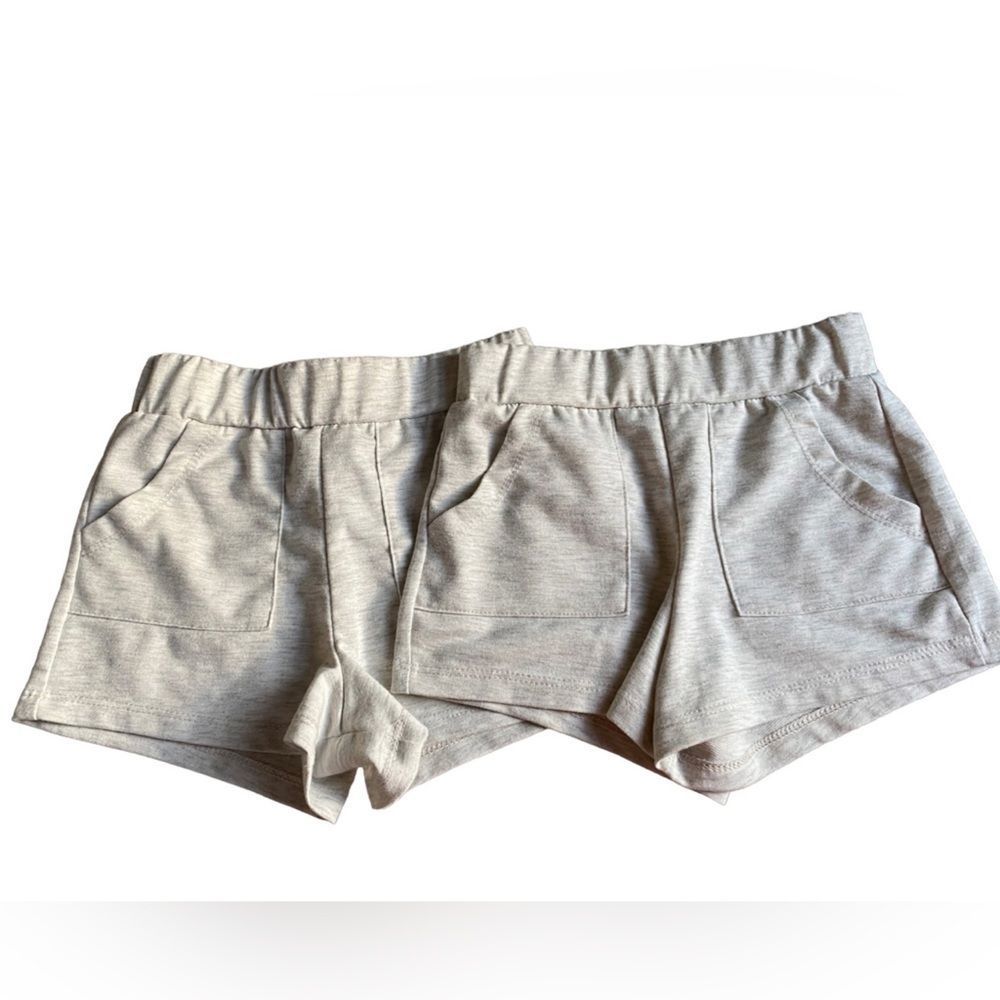 Jessica Simpson shorts little girls size 5 and size 6 oatmeal tan cream color
